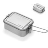 ZING TTI titanium lunch box 40oz, with handle, sealed lunchbox,