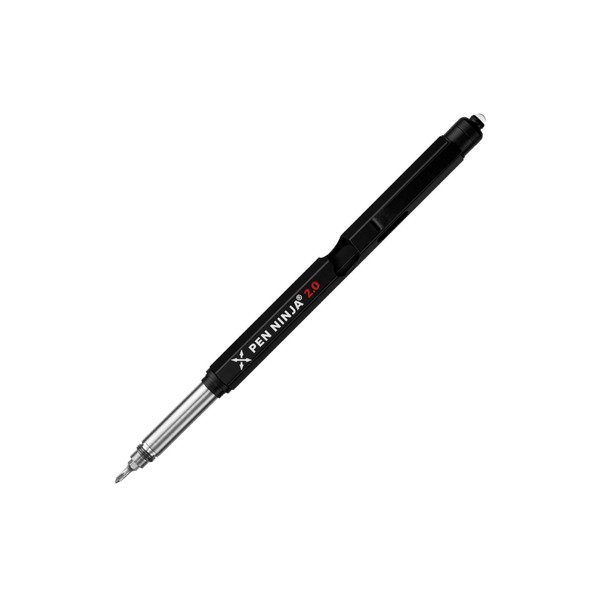 Pen Ninja 2.0 (UPDATED): 10 in 1 Pen Multi-Tool (#1 Most Advanced Pen Tool- LED Light, Built-in Bottle Opener, Level, 2 Extendable Screwdrivers)