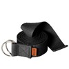 OLIVER Yoga Strap 250 cm Black Cotton Yoga Accessories