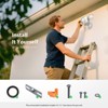 Onforu 90W 10000LM LED Motion Sensor Outdoor Lights, 4-Head Dusk