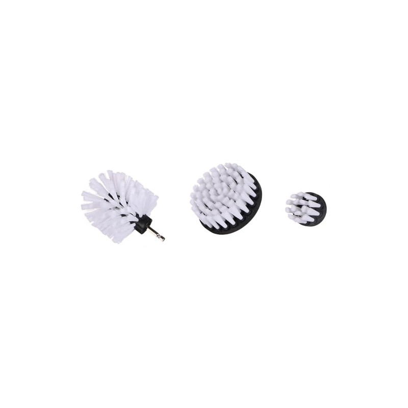 SIXTOL Car Detailing Drill Brush 3 Soft | Set of