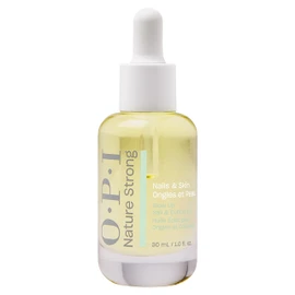 OPI Nature Strong Skincare Glow Up Nail & Cuticle Oil - Natural Origin Cuticle Treatment with Vitamin E | Nail Oil for Damaged Nails, 30ml