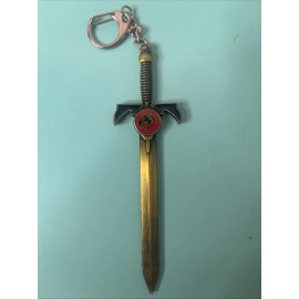 Unbranded Anime Thundercat Sword Keychain Men Weapon Model Key Chain Key Rings Car 5” New