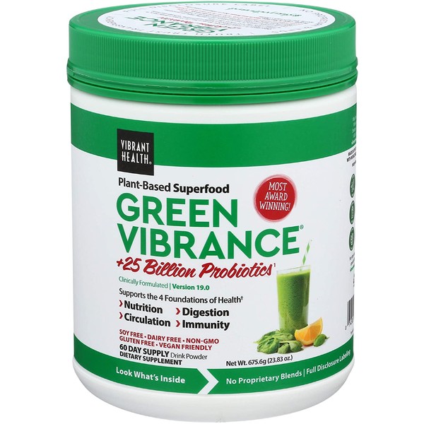 Vibrant Health, Green Vibrance, 25.04 Ounce