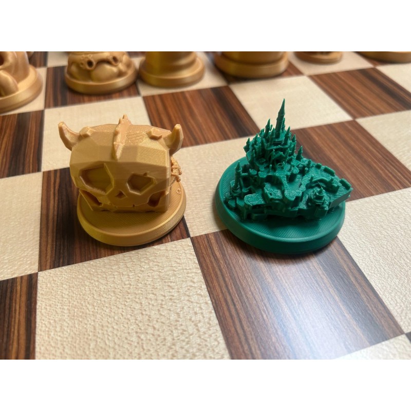 Zelda Chess Set 3D Print - Link vs Ganondorf