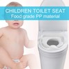 Kid Toilet Seat, with Non‑Slip Handle Comfortable Unisex Environment‑friendly Anti‑splash