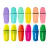 EBERHARD FABER 599040 Mini Highlighter Set, 12 Markers in Neon