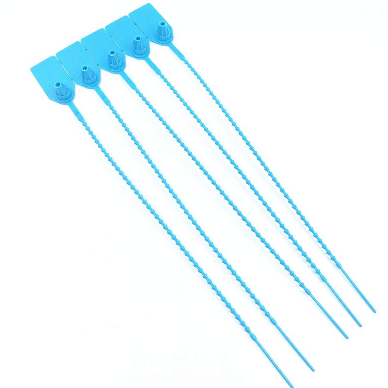 Etiquetas de envío de plástico Pull-Tite de 250 mm con