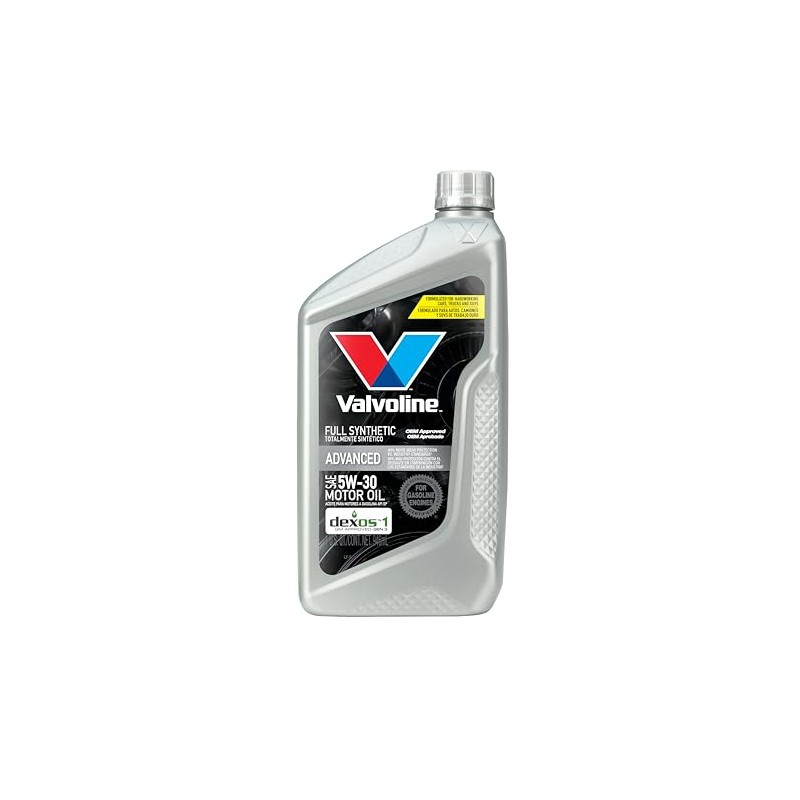 Valvoline 884569 Aceite de Motor Sintético Advanced, Ambar, 946 Ml