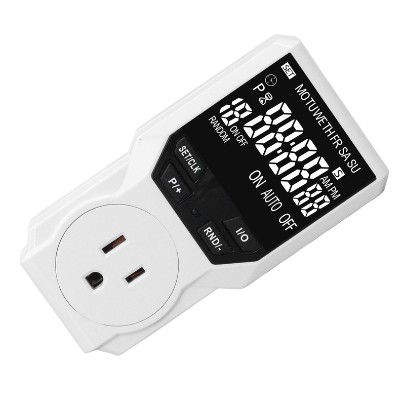 Outlet Timer Large VA Screen Multi Functional Countdown Short Cycle