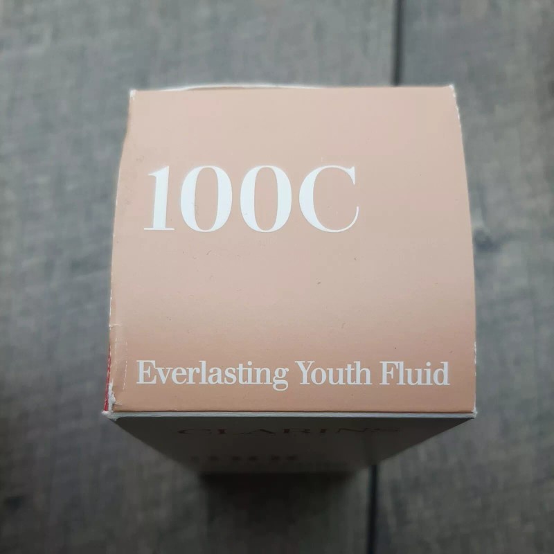 Clarins Everlasting Youth Fluid Illuminating Firming Foundation Makeup 100C 1oz