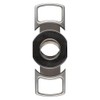 Passatore 2 Blade Chrome Carbon Black Cigar Cutter