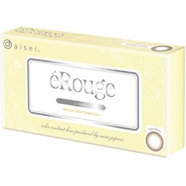 エルージュ eRouge シアーブラウン -3.75 6枚入り