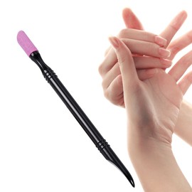 Nail art cuticle remover, peeling Polish quartz slider stick pen manicure pedicure repair tool