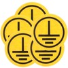 PartyKindom Protective Earthing Symbol Sticker Electrical Warning for Machines Weatherproof