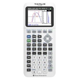 Texas Instruments TI-84 Plus CE Color Graphing Calculator, Bright White