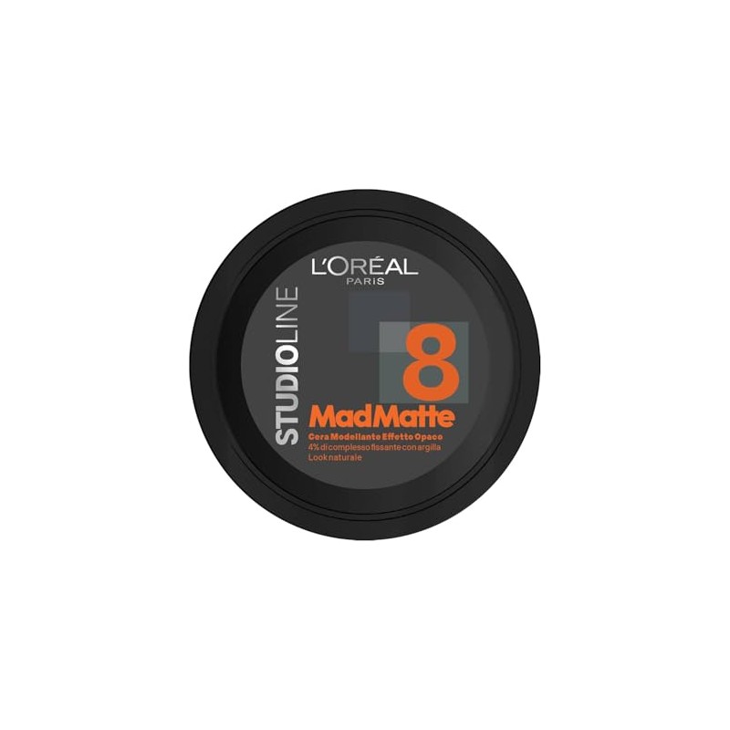 L'Oreal Paris Studio Line 8 Mad Matte Modelling Wax Strong