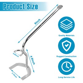 superbobi 42064 Sprinkler Wrench Compatible with Rainbird Pop-up Impact Sprinklers, LG-3 Mini-Paw, AG5 and 2045A Maxi-Paw, Replacement for 42064 Maxi-Paw Wrench