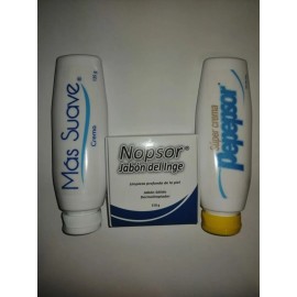 Nopsor Muy Efectivo Mas Suave Crema Pepepsor Psoriasis Jabon