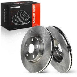 A-Premium - Rotores de freno de disco ventilados delanteros de 10.83 pulgadas (275 mm) compatibles con modelos selectos Toyota, Scion y Pontiac - Corolla 2009-2019, Matrix 2009-2014, xD 2008-2014