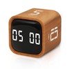 VEWINGL Cube Productivity Timer, 5/10/30/60 Min Presets + Custom Countdown,