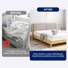 LAIKAIEU Bed Sheet Holder, Bed Sheet Tensioner with Lock Strips,
