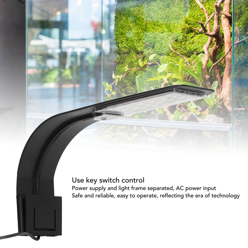 Aquarium Light Clip On Energy Conservation Button Switch Control LED