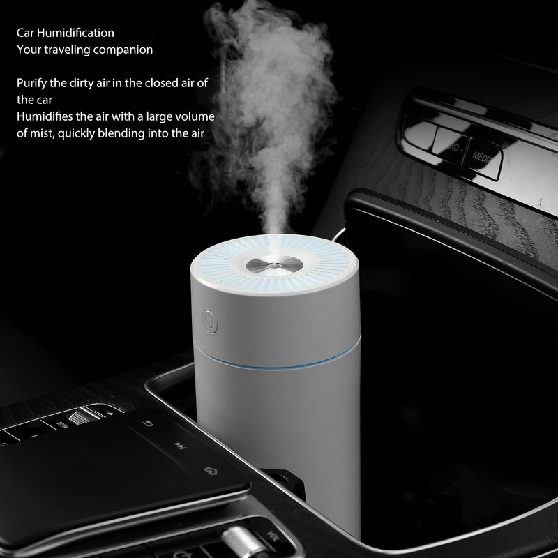 Portable Small Humidifier Silent USB Desktop Humidifier with Colorful Night