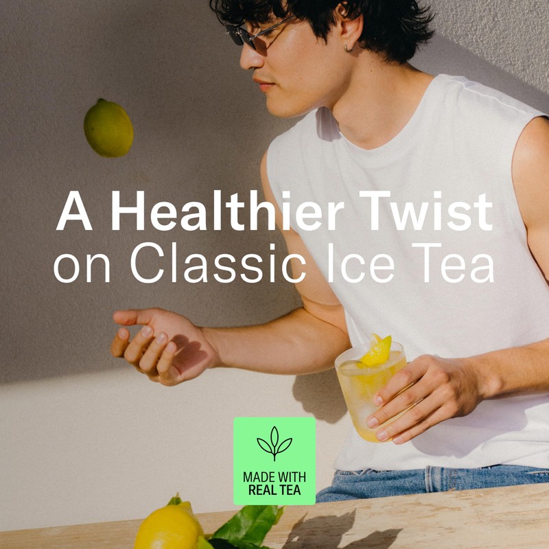 waterdrop® Microdrink ice Tea Set LEMON - 36 Drops Cubes,