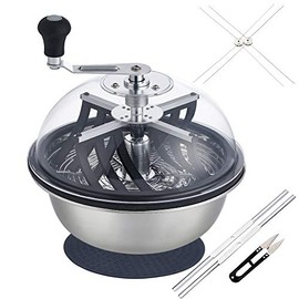 Growtent Garden 13 inch Leaf Bowl Trimmer Twisted Spin Cut for Plant Bud and Flower with Sharp Stainless Steel Blades (13 inch)