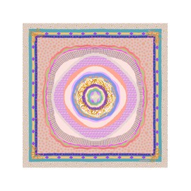 Marettra Maretra The Sea Life Cotton Square Scarf