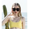 Dollger Polarized Sunglasses for Women Men Oversized Square Women Trendy