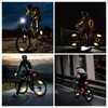 GOWTX Bicycle Reflectors Spoke Reflectors Set, Bicycle Reflectors Front Rear