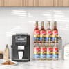 OVICAR Coffee Syrup Organizer Rack - 8 Syrup Bottle Holder