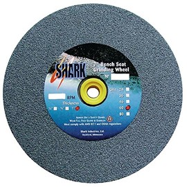 Shark Shark 2035 10-Inch by 1.25-Inch by 1-Inch Bench Seat Grinding Wheel, Grit-36