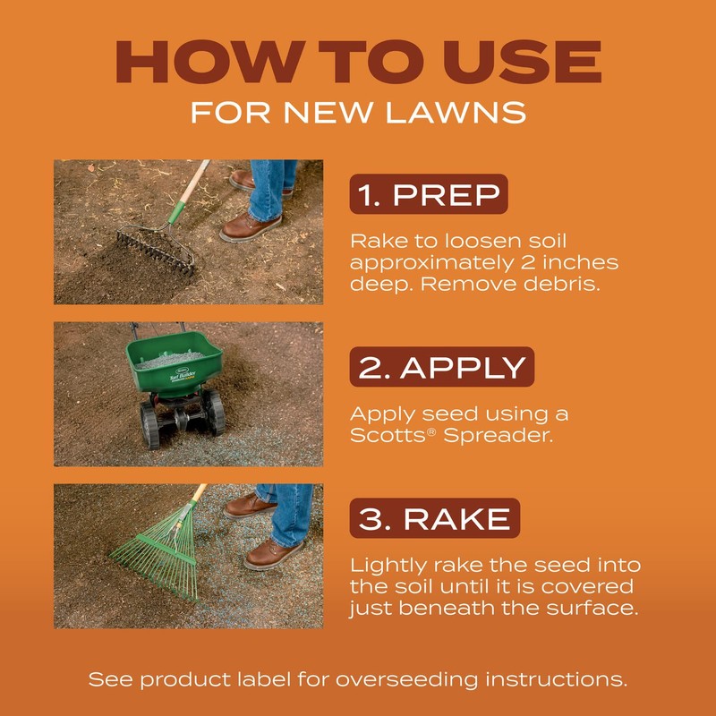 Scotts Scotts Turf Builder Grass Seed Bermudagrass with Fertilizer and