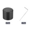 QUARKZMAN Guitar Knobs Metal Volume Tone Control Dome Knobs 6
