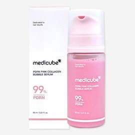 Medicube PDRN Pink Collagen Bubble Serum 95ml / 메디큐브 피디알엔 핑크 콜라겐 버블 세럼 95ml