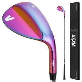 VIXYN 69 Degree Wedge for Golf - Lob Wedge with Milled Face for More Spin - Golf Clubs Sand Wedge for Golfers (Rainbow 69)