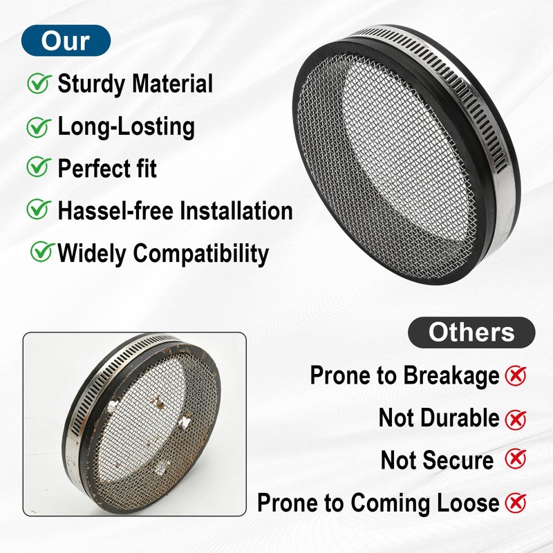 Chaofei 4 Inch Turbo Inlet Guard Screen Universal 102mm Stainless