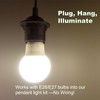 Zarnicy Plug in Pendant Light Cord Kit - 16Ft Light
