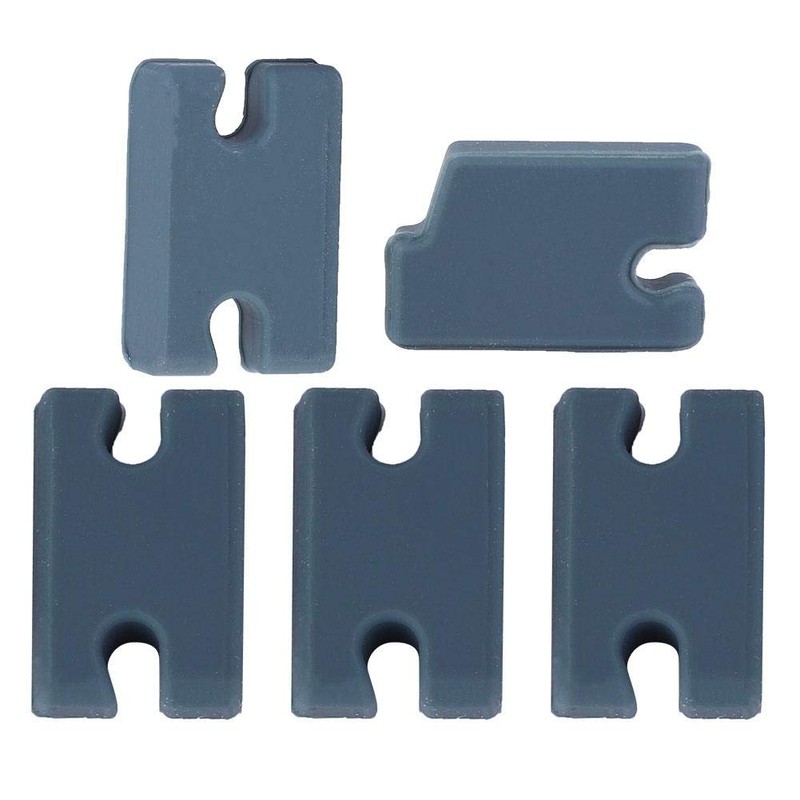 5 PCS/Set PVC Fin Compatibility Kit Tab Infill Surfboard Accessories