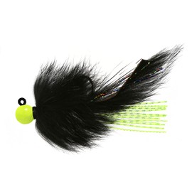 Aerojig Company Twitching Jig - 1/2 Chartreuse/Black