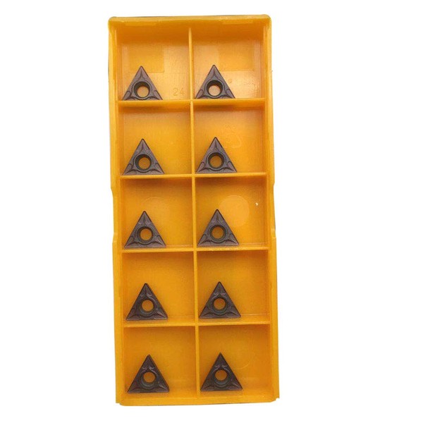 GBJ 10pcs TCMT21.51 TCMT110204 Bronze for S08K/S10k-STFCR11 CNC Lathe Turning