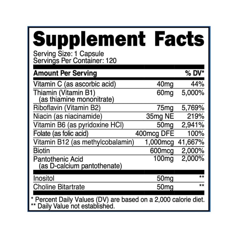 Phillauri Phillauri Vitamin ~ B Complex Supplement - Immune Support