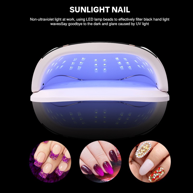 160W LED Nail Light Fast Dry Nail Gel Curing Light