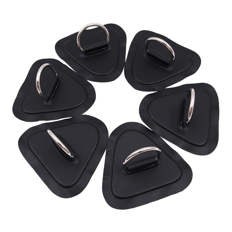 Tiardey 6Pcs Triangle Heavy Duty SUP Bungee Deck Rigging Kit,for