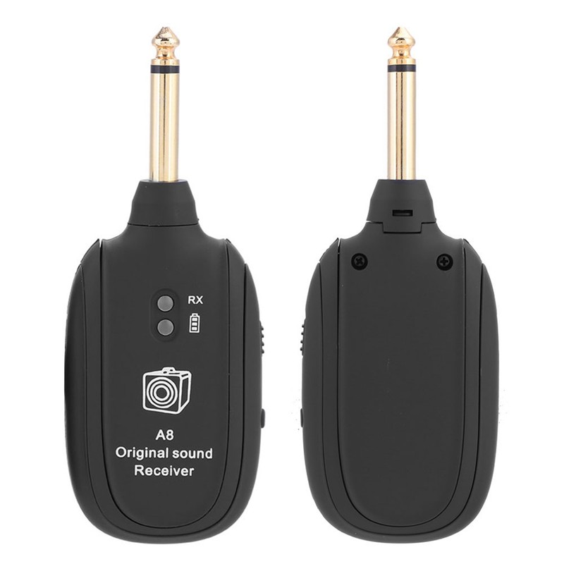 Wireless Audio Transmission Set with Receiver Transmitter for Electric Guitar