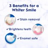 Crest 3D White Advanced Luminous Mint Teeth Whitening Toothpaste, Crest