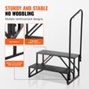 VEVOR RV Steps, 2-Step RV Stairs, 440 LBS Load Capacity,